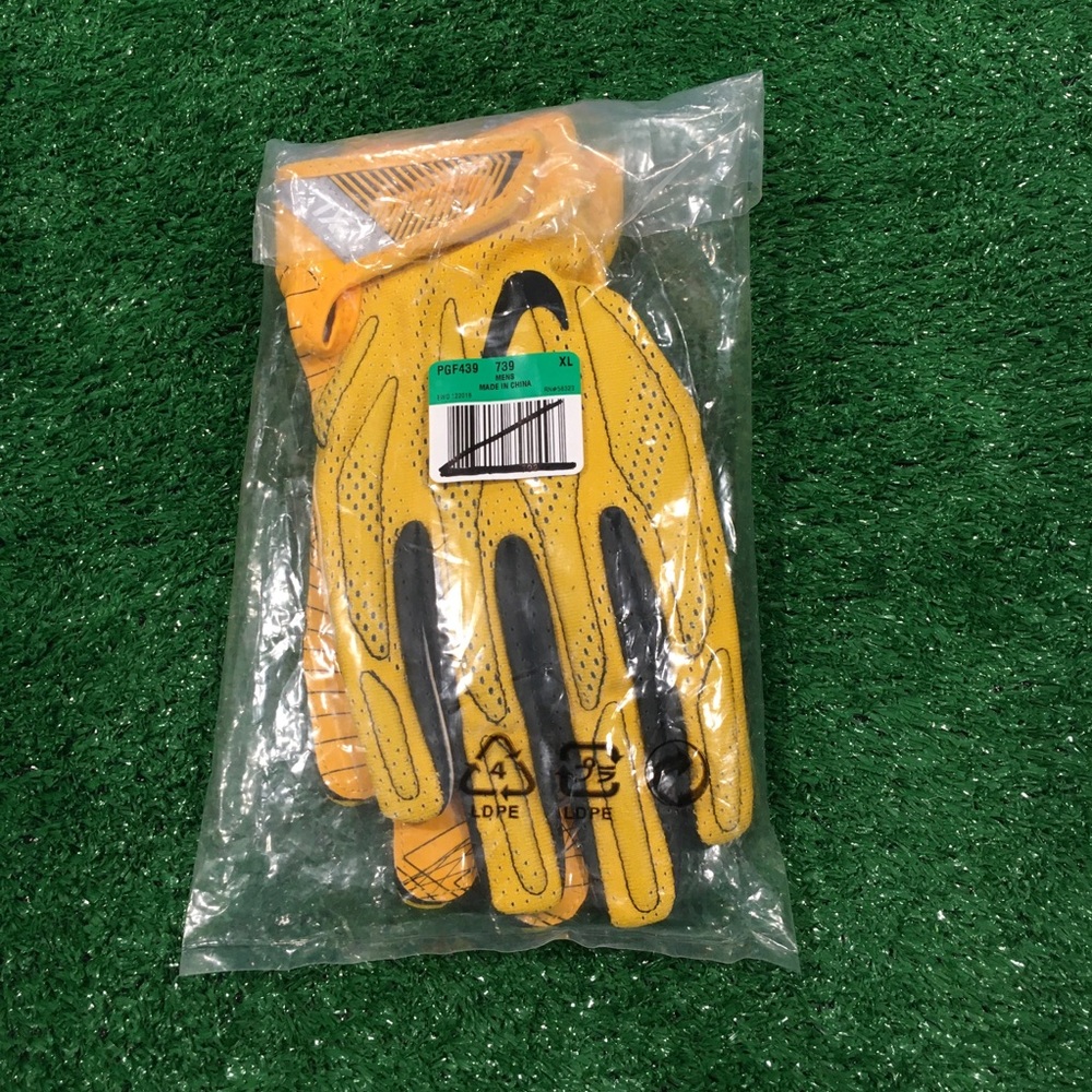 NEW NFL NIKE SUPERBAD 4.0 PADDED WR FOOTBALL GLOVES